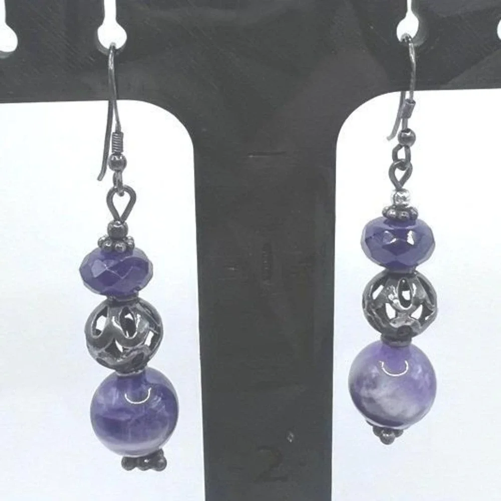 N/A purple dangle